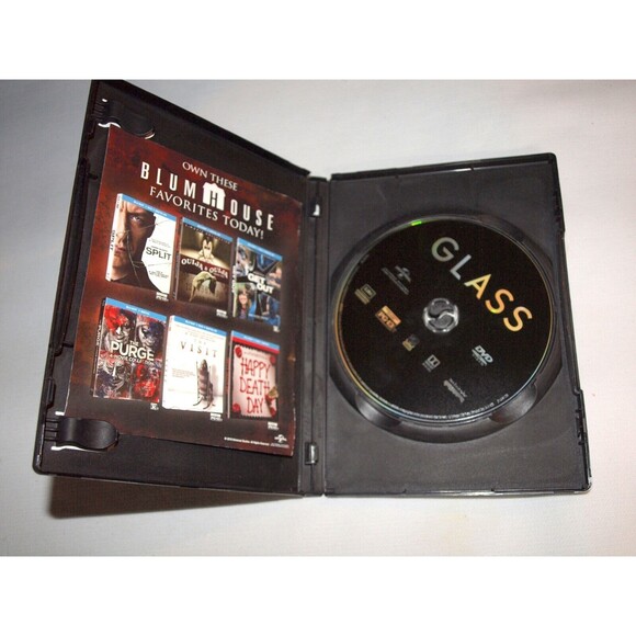 Glass [DVD] - DVD -  Very Good - Samuel L. Jackson,Sarah Paulson,Anya Taylor-Joy - Picture 3 of 3